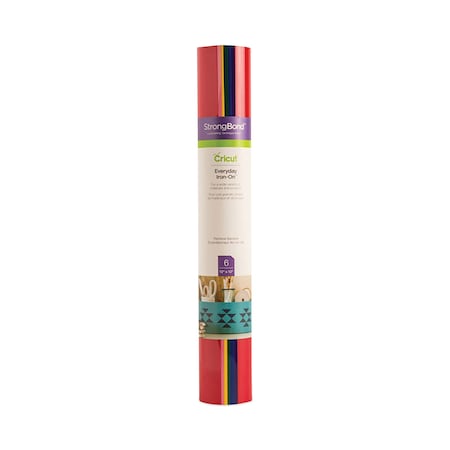 Cricut Everyday Iron-On Material for Assorted Surfaces, 12 x 12, Assorted Colors, PK6, 6PK 2004815